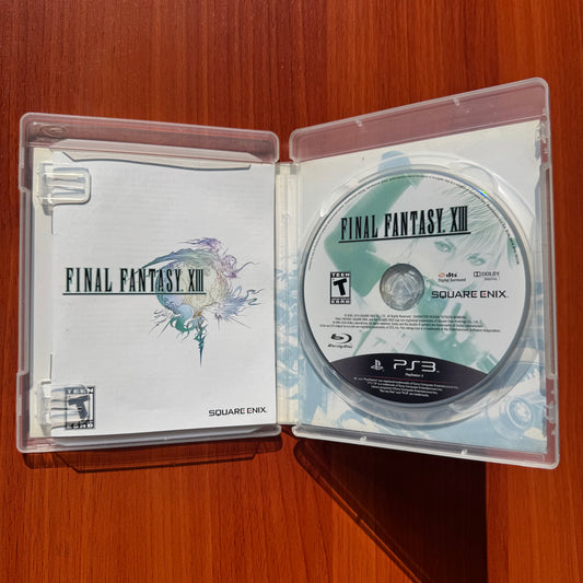 Final Fantasy XIII - Ps3 - Físico - Usado