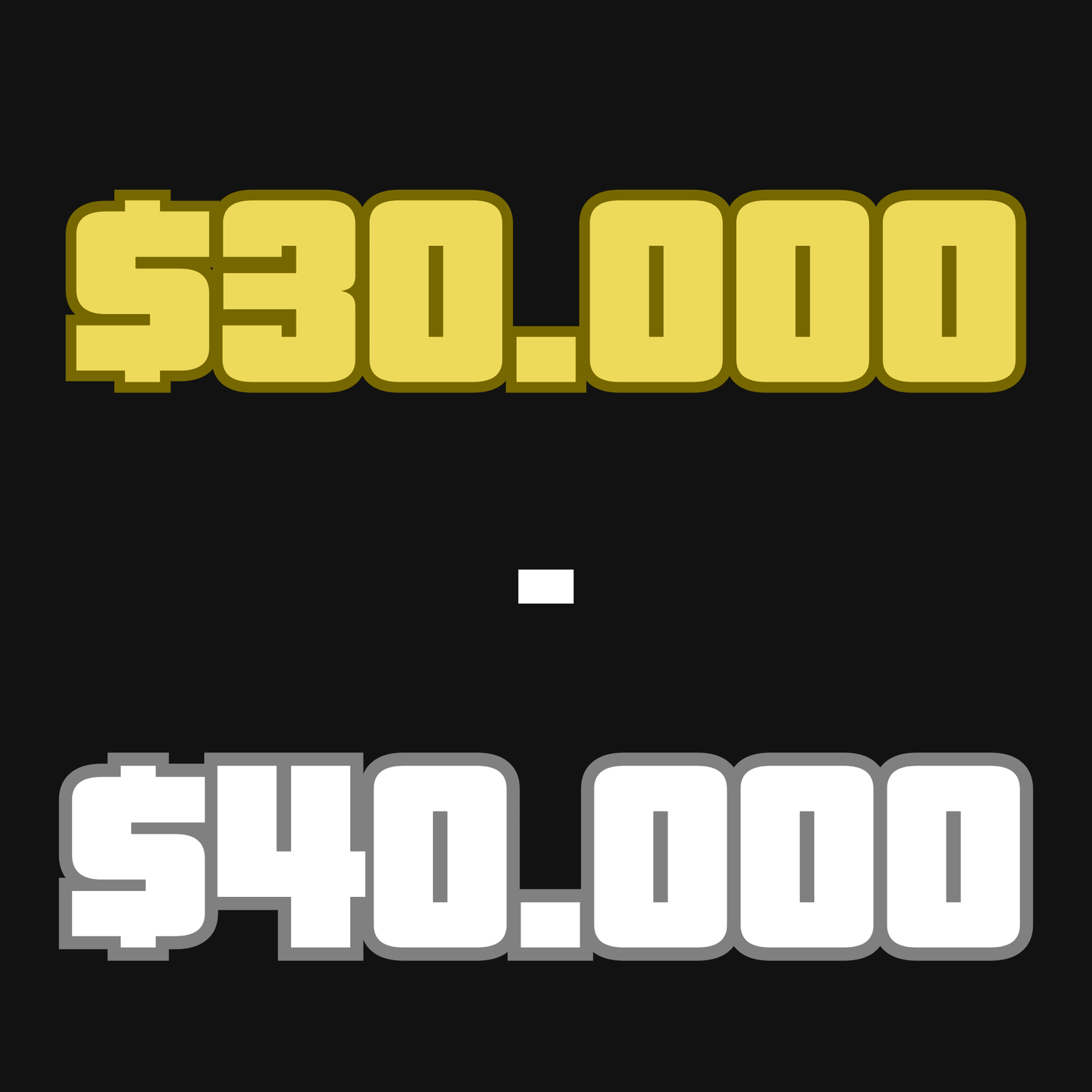 $30.000 - $40.000