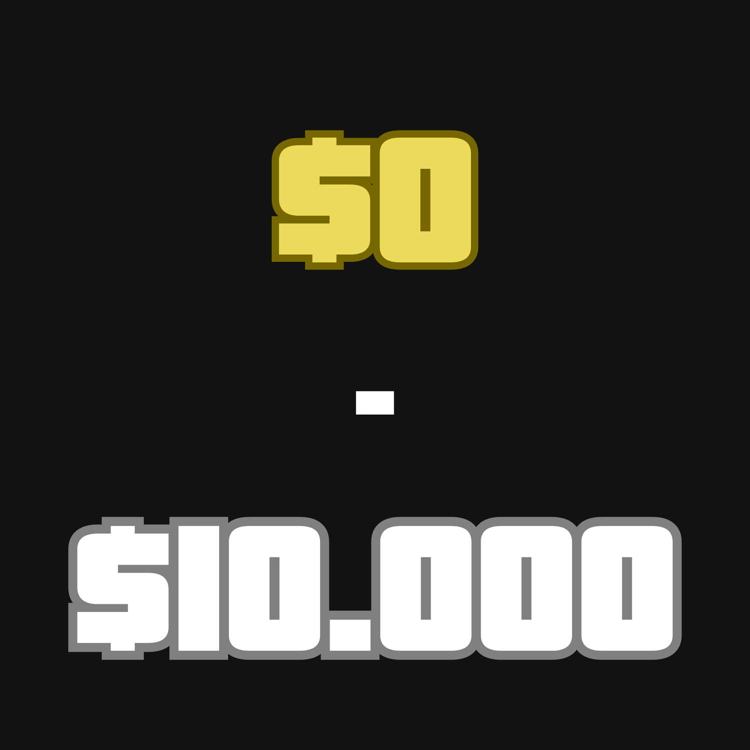 $0 - $10.000