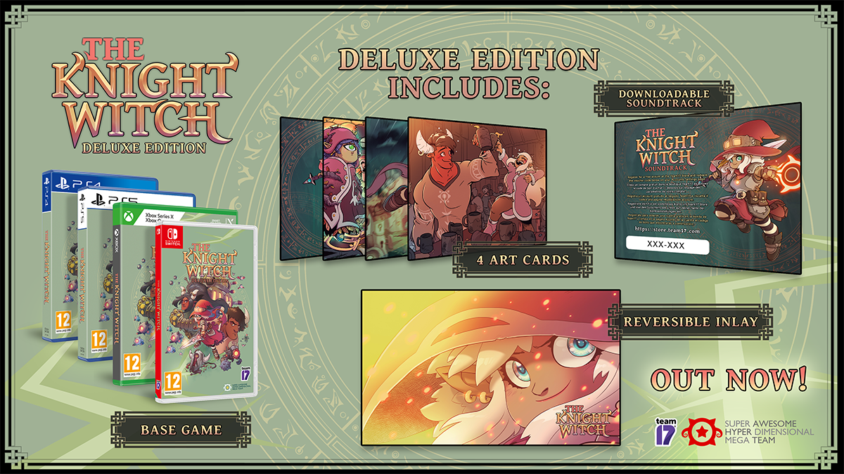 The Knight Witch - Ps4 - Físico - Europeo