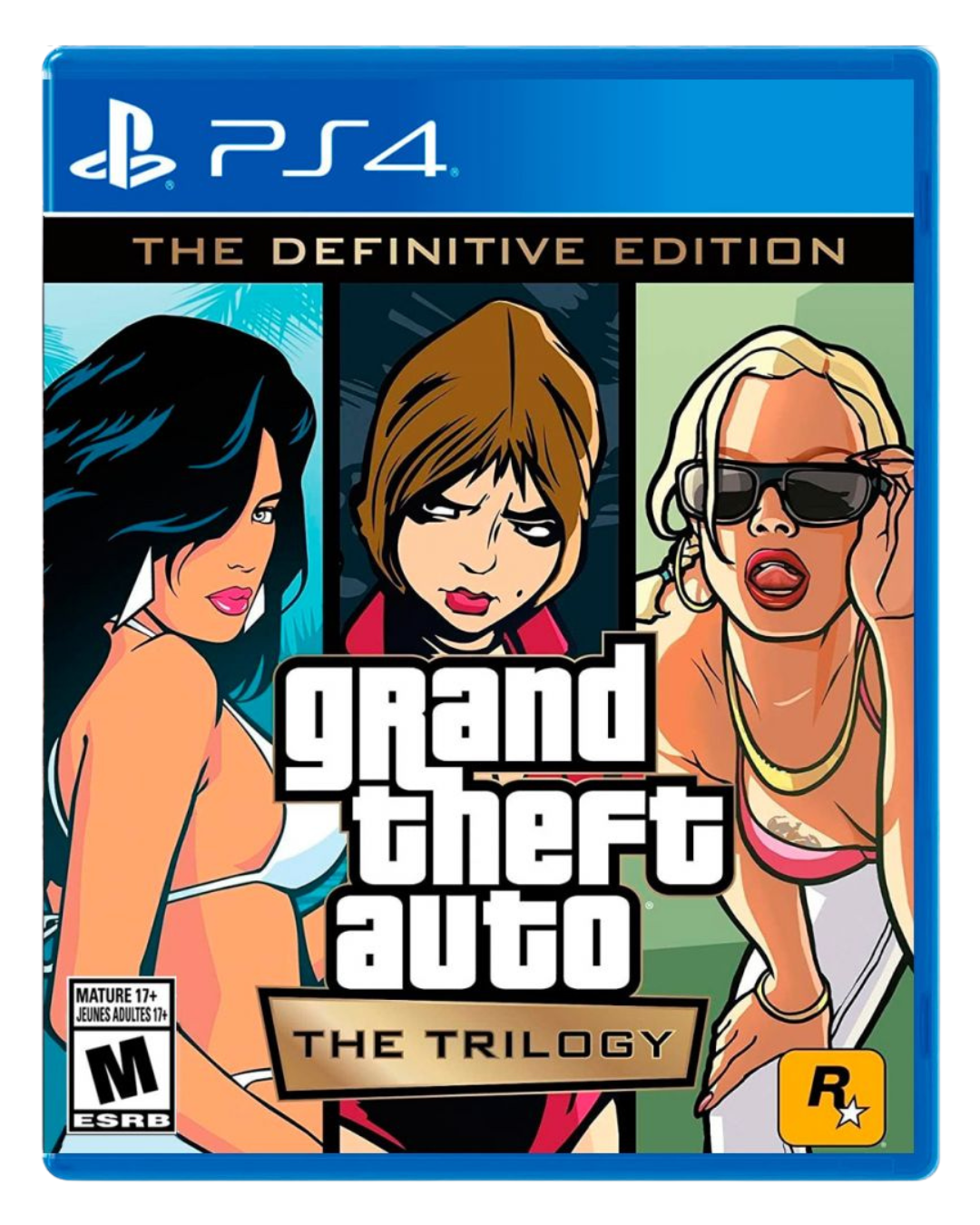 Grand Theft Auto (GTA) The Trilogy - The Definitive Edition - Ps4 - Físico