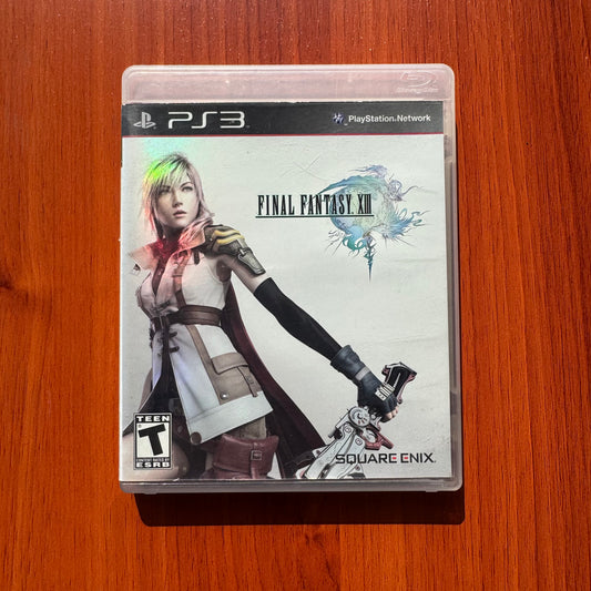 Final Fantasy XIII - Ps3 - Físico - Usado