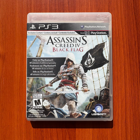 Assassin's Creed IV Black Flag - Ps3 - Físico - Usado