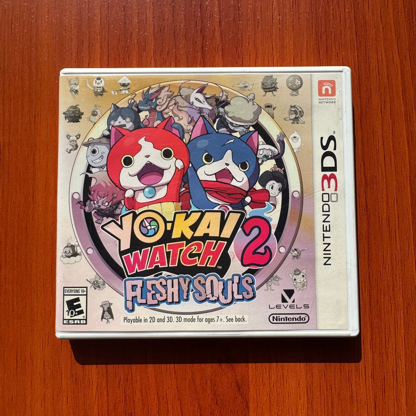 Yokai Watch 2 Fleshy Souls - Nintendo 3DS - Físico - Usado