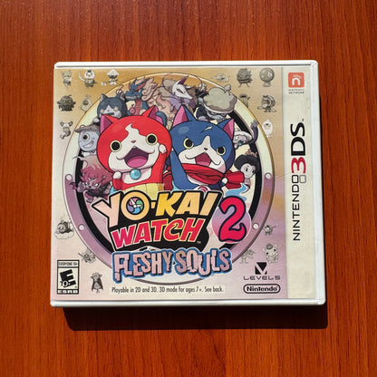 Yokai Watch 2 Fleshy Souls - Nintendo 3DS - Físico - Usado