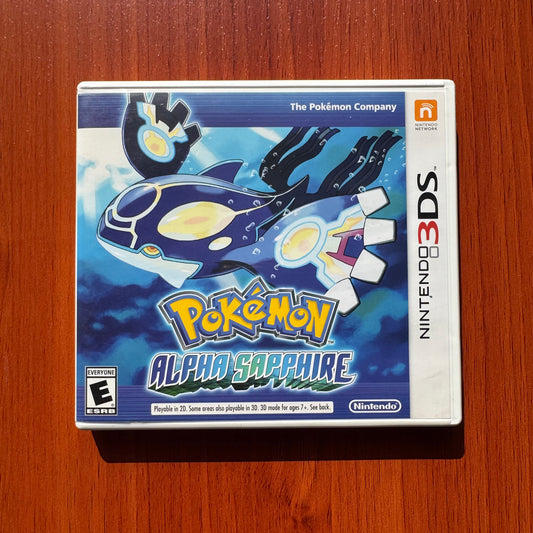 Pokémon Alpha Sapphire - 3DS - Físico - Usado
