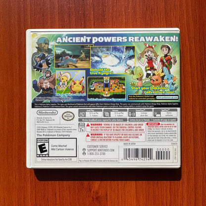 Pokémon Alpha Sapphire - 3DS - Físico - Usado