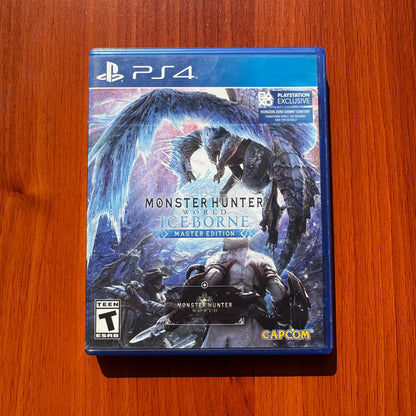 Monster Hunter World Iceborne Master Edition - Ps4 - Físico - Usado
