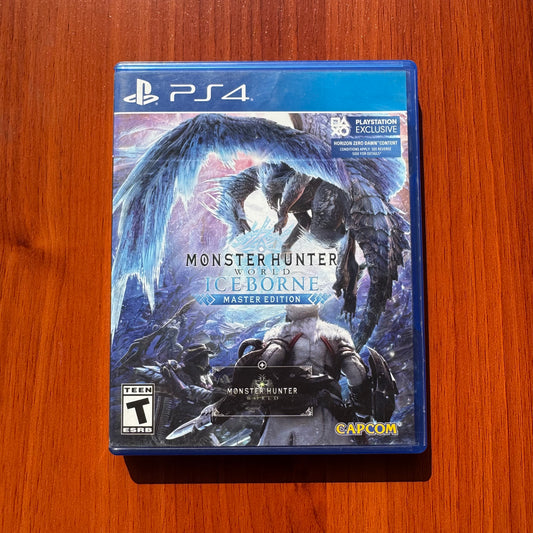Monster Hunter World Iceborne Master Edition - Ps4 - Físico - Usado