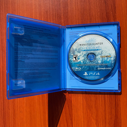Monster Hunter World Iceborne Master Edition - Ps4 - Físico - Usado
