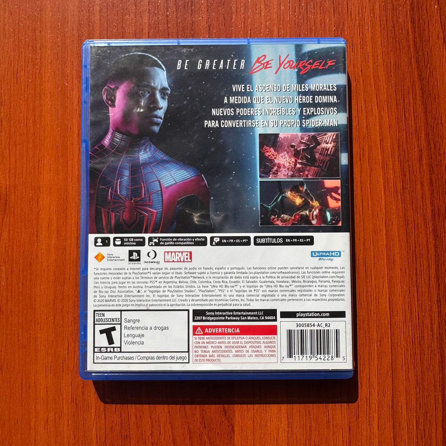 Spider-Man Miles Morales - Ps5 - Físico - Usado