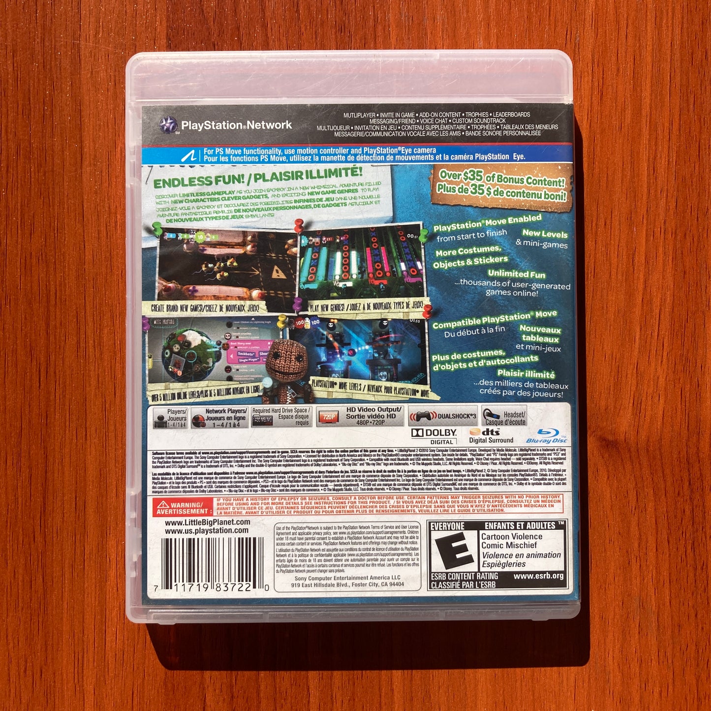 Little Big Planet 2 Special Edition - Ps3 - Físico - Usado