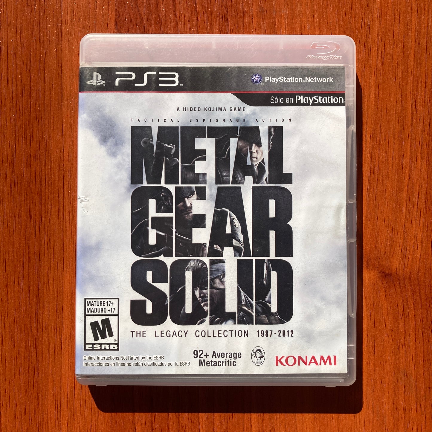 Metal Gear Solid The Legacy Collection - Ps3 - Físico - Usado