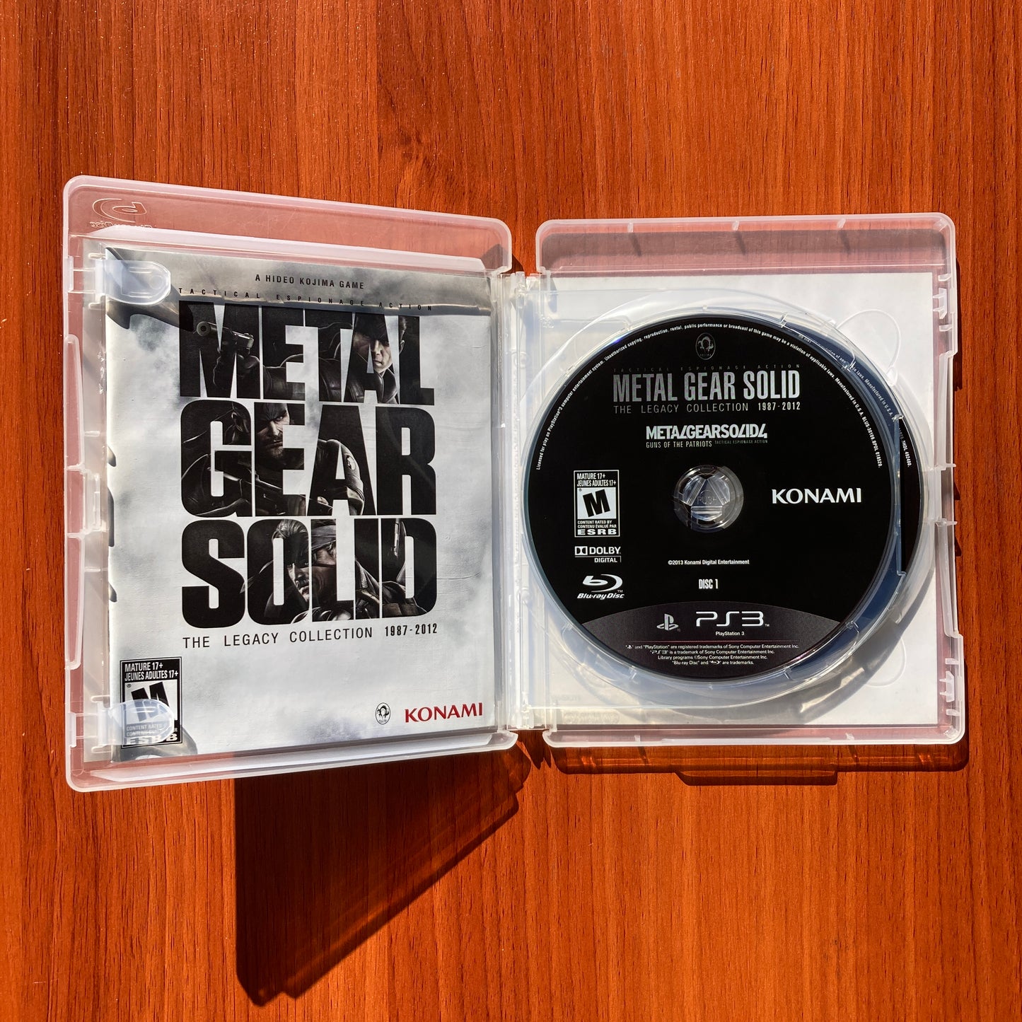 Metal Gear Solid The Legacy Collection - Ps3 - Físico - Usado
