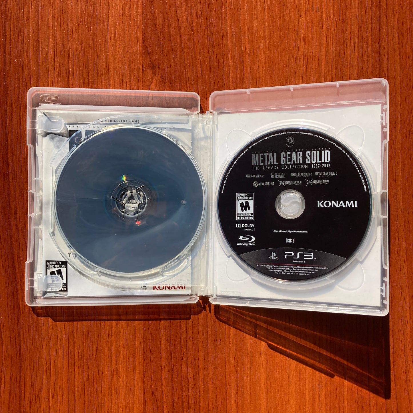 Metal Gear Solid The Legacy Collection - Ps3 - Físico - Usado
