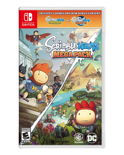 ScribbleNauts Mega Pack (Switch) Físico - Nuevo