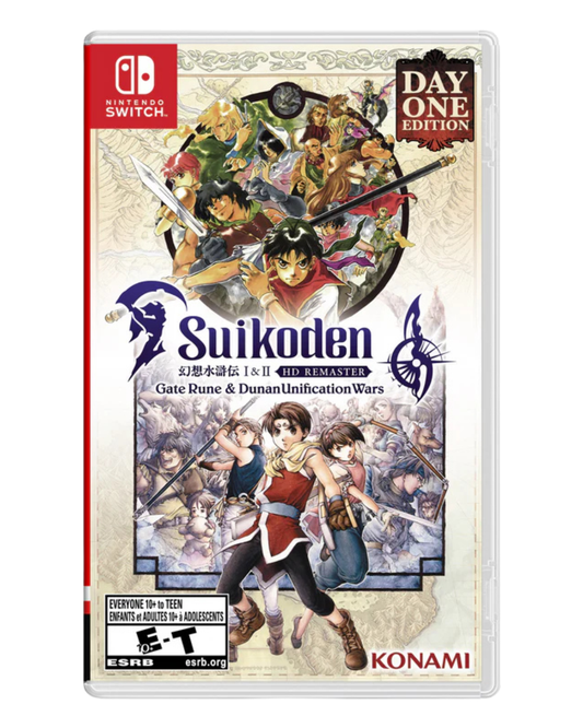 Suikoden I & II HD Remastered (Switch) Físico - Nuevo