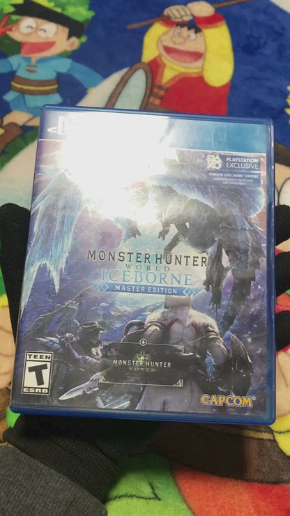 Monster Hunter World Iceborne Master Edition - Ps4 - Físico - Usado