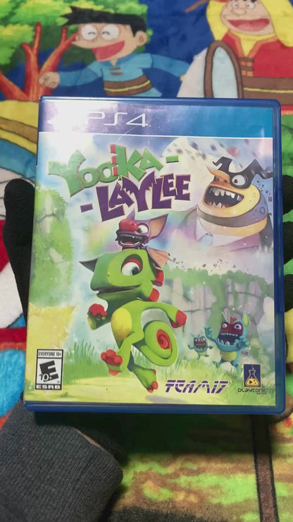 Yooka Laylee - Ps4 - Físico - Usado