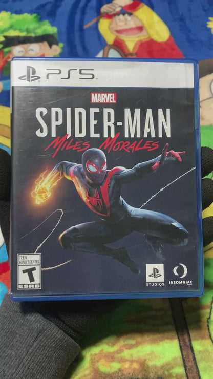 Spider-Man Miles Morales - Ps5 - Físico - Usado