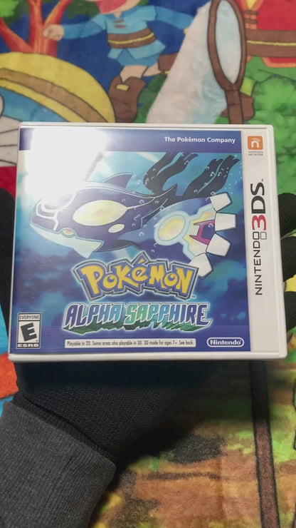 Pokémon Alpha Sapphire - 3DS - Físico - Usado