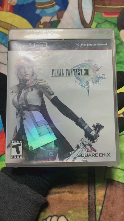 Final Fantasy XIII - Ps3 - Físico - Usado